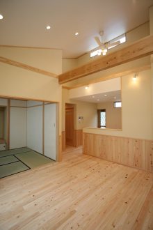 施主様と一緒に造りあげたお家🏠（木造平屋建て）